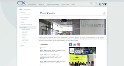 Desktop Screenshot of coxenterprises.mediaroom.com