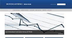 Desktop Screenshot of boydgaming.mediaroom.com