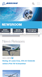 Mobile Screenshot of boeing.mediaroom.com