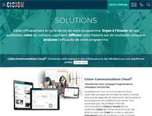 Tablet Screenshot of cnw.fr.mediaroom.com