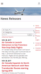 Mobile Screenshot of aircanada.mediaroom.com